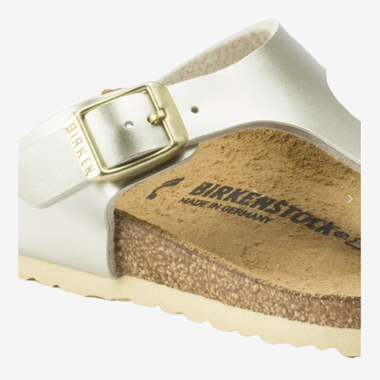 BIRKENSTOCK natikači 1015592 GIZEH KIDS -regular-electric metallic gold