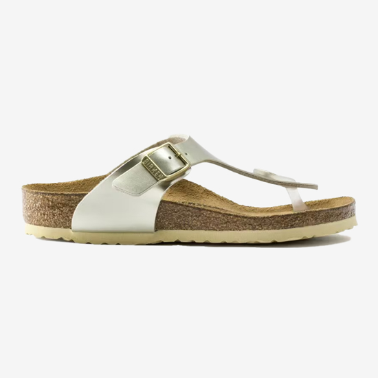 BIRKENSTOCK natikači 1015592 GIZEH KIDS -regular-electric metallic gold