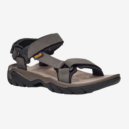 TEVA m sandali 1099442 DGGR TERRA FI 5 UNIVERSAL LEATHER dark gull grey