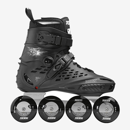 ROCES odr rolerji 400849-00001 X35 TIF black silver