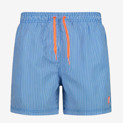 CMP m kopalne hlače 3R50857 70ZT STRIPED SHORT white blue