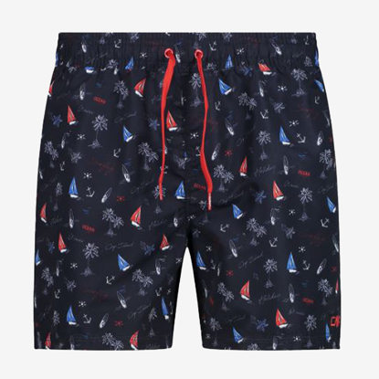 CMP m kopalne hlače 35R7887 22YT STRIPED SHORT navy ferrari royal