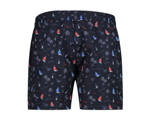 CMP m kopalne hlače 35R7887 22YT STRIPED SHORT navy ferrari royal