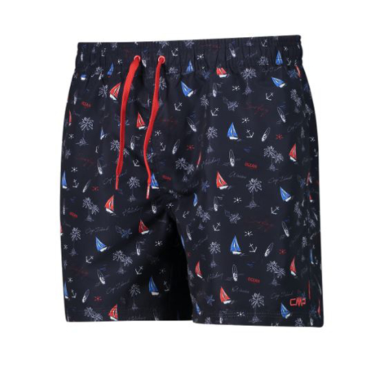 CMP m kopalne hlače 35R7887 22YT STRIPED SHORT navy ferrari royal