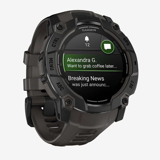 GARMIN športna ura INSTINCT 3 AMOLED 010-03020-00 black
