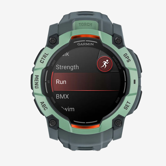 GARMIN športna ura INSTINCT 3 AMOLED 010-03020-01 INSTINCT 3 green