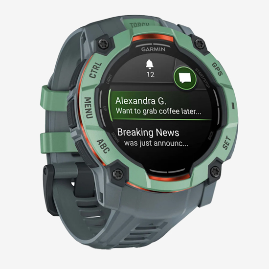 GARMIN športna ura INSTINCT 3 AMOLED 010-03020-01 INSTINCT 3 green