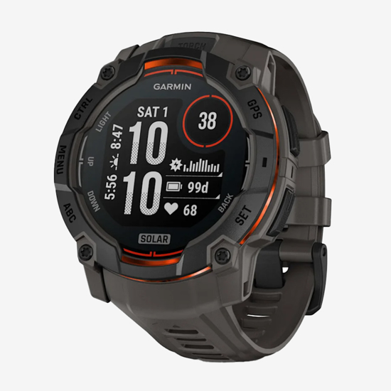 GARMIN športna ura INSTINCT 3 AMOLED SOLAR 010-02935-00 black