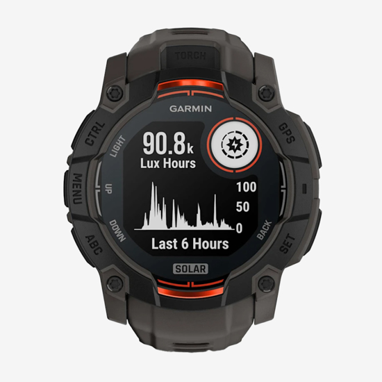 GARMIN športna ura INSTINCT 3 AMOLED SOLAR 010-02935-00 black