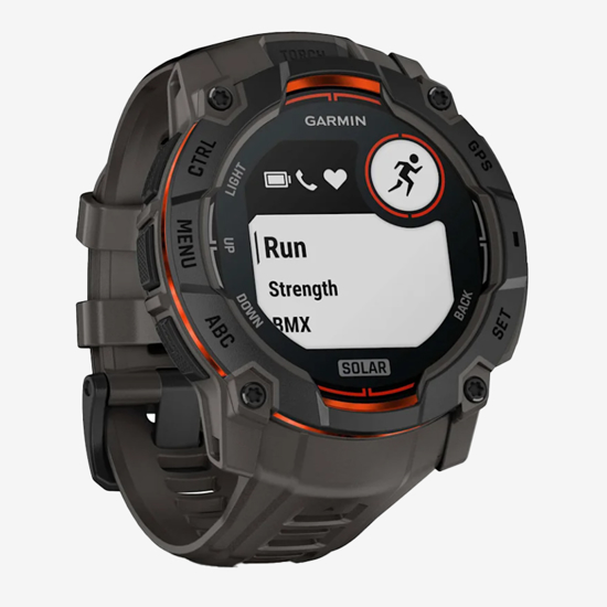 GARMIN športna ura INSTINCT 3 AMOLED SOLAR 010-02935-00 black