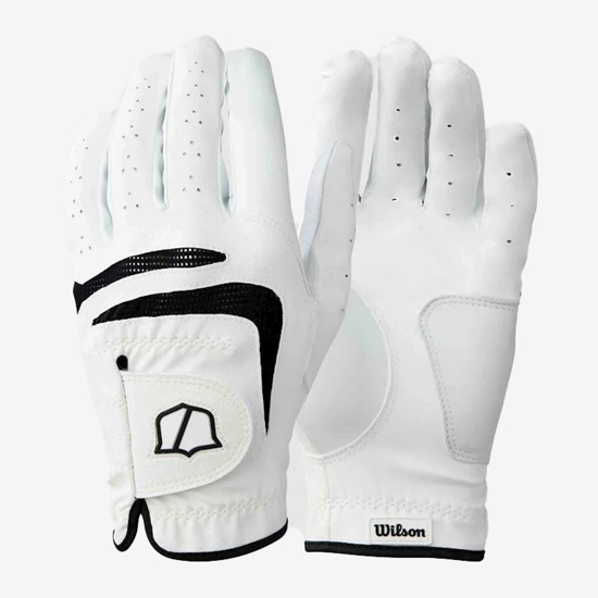 WILSON m golf rokavice WG3005402 GRIP PLUS RIGHT white black