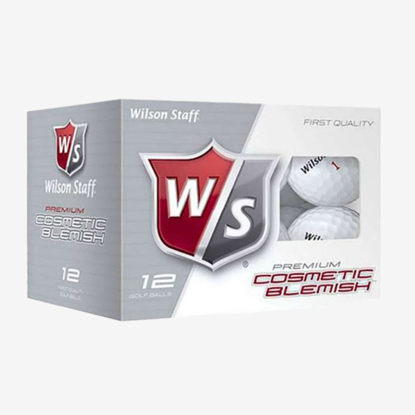 WILSON žogice za golf  WGWP17602 WILSON STAFF PREMIUM COSMETIC BLEMISH white