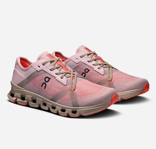 On ž copati 3WF10173094 CLOUD X 4 AD mauve salmon