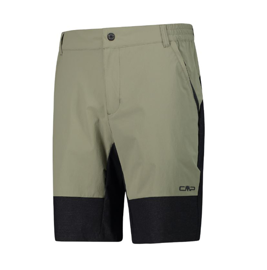 CMP m hlače 34T7657 E663 BERMUDA IN 4-WAY STRETCH MATERIAL sage