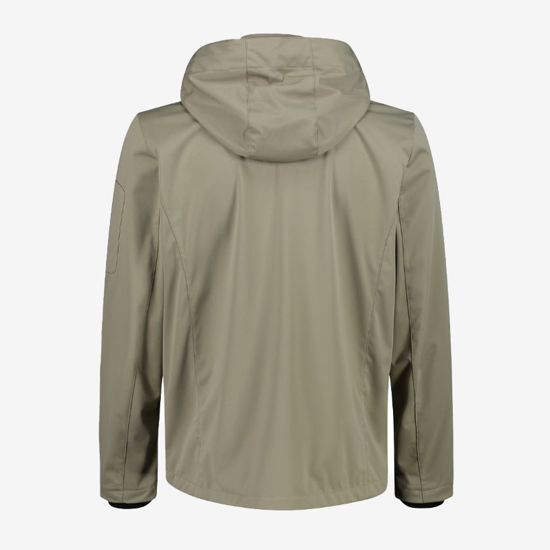 CMP m jakna 39A5027 E663 ZIP HOOD LIGHT SOFTSHELL sage