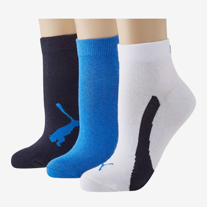 PUMA otr nogavice 701233223 003 KIDS QUARTER navy white