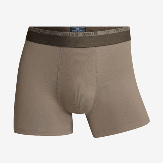 CR7 m spodnje hlače 8502-49-455 MICROFIBER  FASHION TRUNK 2-PACK grey beige
