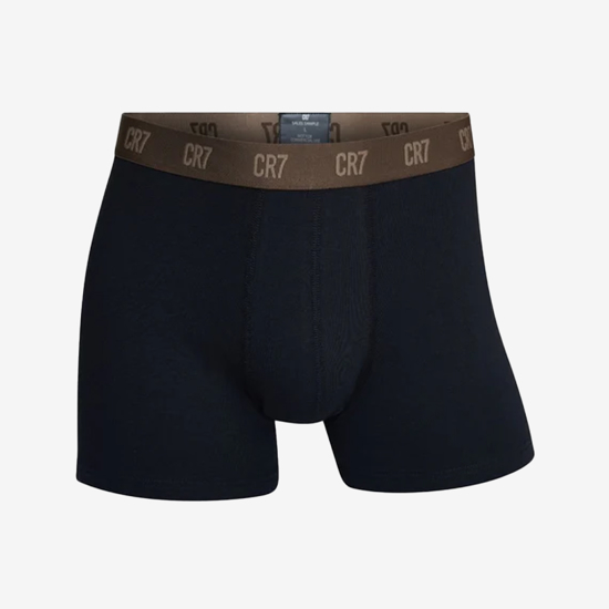 CR7 m spodnje hlače 8100-49-698 COTTON BLEND TRUNKS 3-PACK black