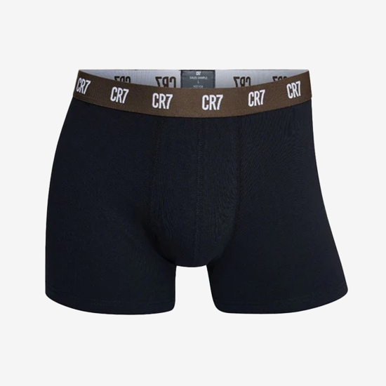 CR7 m spodnje hlače 8100-49-698 COTTON BLEND TRUNKS 3-PACK black