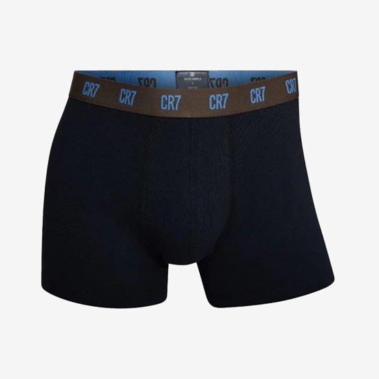 CR7 m spodnje hlače 8100-49-698 COTTON BLEND TRUNKS 3-PACK black
