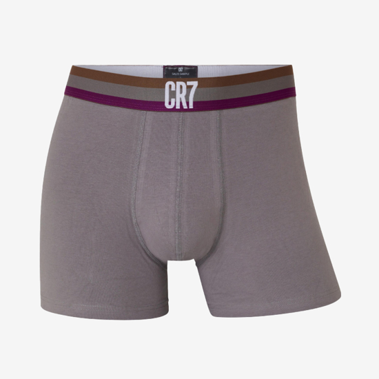 CR7 m spodnje hlače 8100-49-704 COTTON BLEND TRUNKS 3-PACK black grey