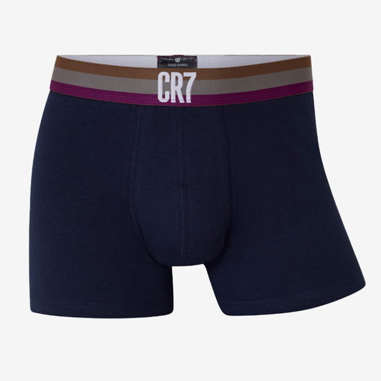 CR7 m spodnje hlače 8100-49-704 COTTON BLEND TRUNKS 3-PACK black grey