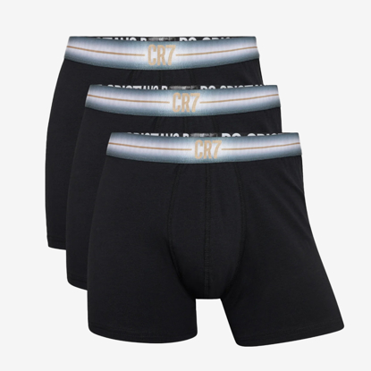 CR7 m spodnje hlače 8100-49-2745 ORGANIC COTTON TRUNKS 3-PACK black