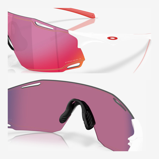 OAKLEY kolesarska očala 9513-03 CYBR DYNO Prizm Road Polished White
