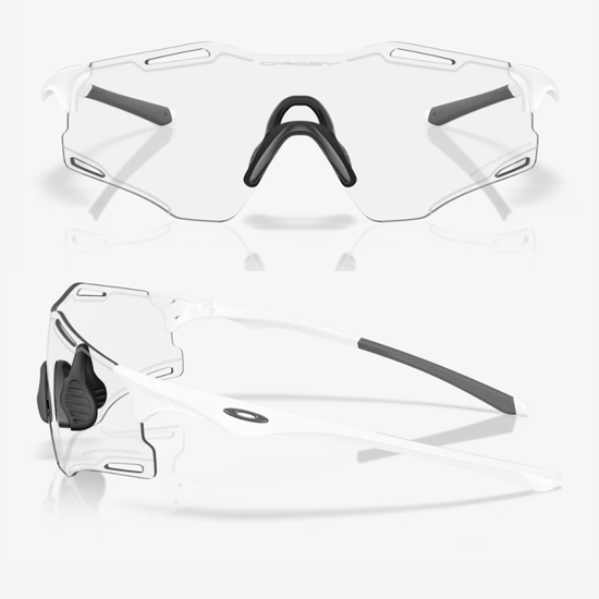 OAKLEY kolesarska očala 9512-01 CYBR ZERO Matte White Clear Photochromic
