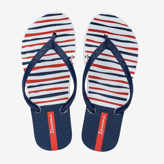 IPANEMA ž japonke 83582 AW914 CLASSICA HAPPY FEM white blue red