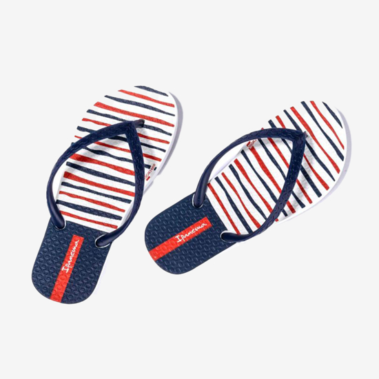 IPANEMA ž japonke 83582 AW914 CLASSICA HAPPY FEM white blue red