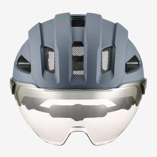 UVEX odr kolesarska čelada 410732011 STRIDE VISOR MIPS anthracite black