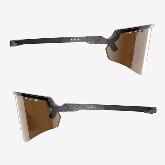 TRIPOINT športna očala A TS0007S001 CHOBE Transparent Polarized Brown