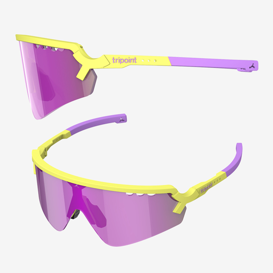 TRIPOINT športna očala TS0007S001 CHOBE Yellow Brown Purple