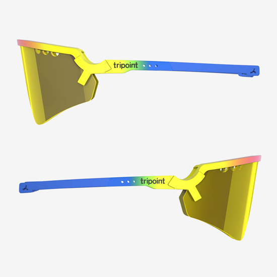 TRIPOINT športna očala TS0007S012 CHOBE Mix Color Frame Brown Yellow