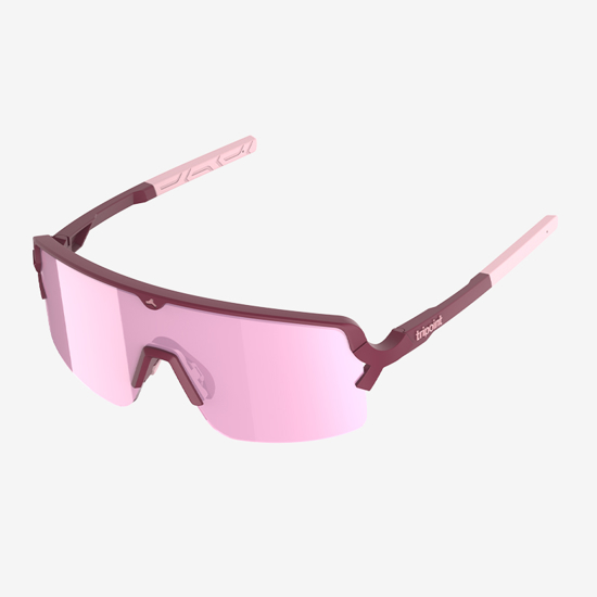 TRIPOINT športna očala TS0008S018 LAKE PRESPA Burgundy Brown Pink Multi