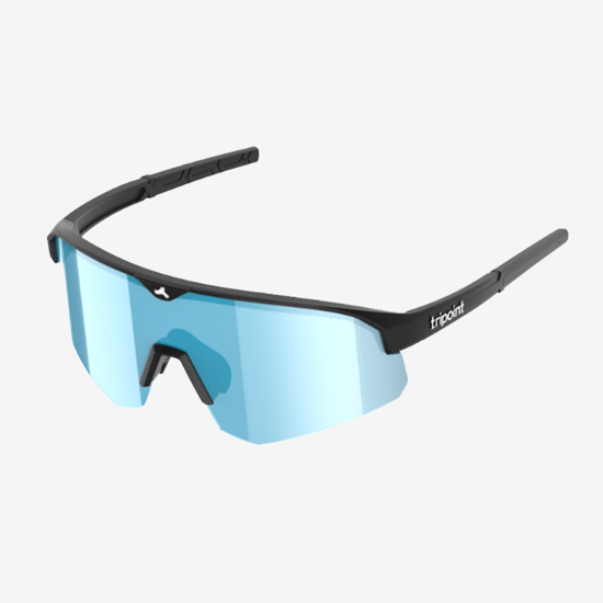 TRIPOINT športna očala TRIS005-BL-063 LAKE VICTORIA Matt Black Smoke Blue Multi