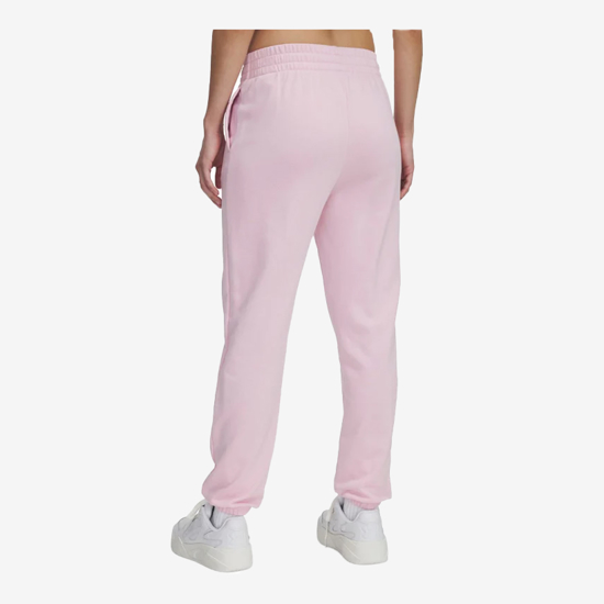 UNDER ARMOUR ž hlače 1382735-647 RIVAL TERRY JOGGERS prime pink