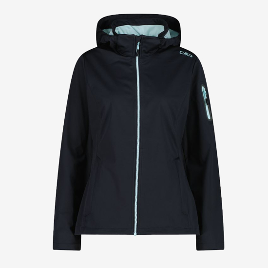CMP ž softshell 39A5006 01UT MÉLANGE SOFTSHELL JACKET antracite opale