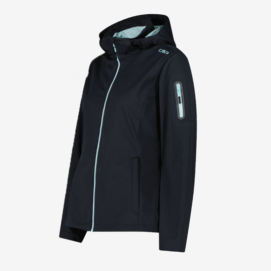 CMP ž softshell 39A5006 01UT MÉLANGE SOFTSHELL JACKET antracite opale