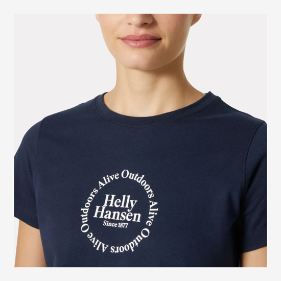 HELLY HANSEN ž majica 54592 597 CORE GRAPHIC T-SHIRT 2.0 navy