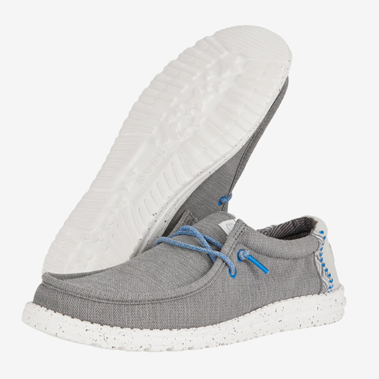 HEYDUDE m čevlji 40716-030 WALLY COASTLINE grey