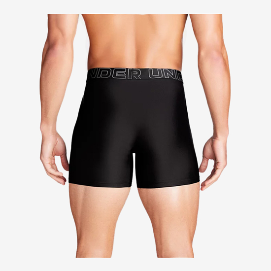 UNDER ARMOUR m spodnje hlače 1383878-001 PERFORMANCE TECH 6'' 3-PACK BOXERJOCK® black