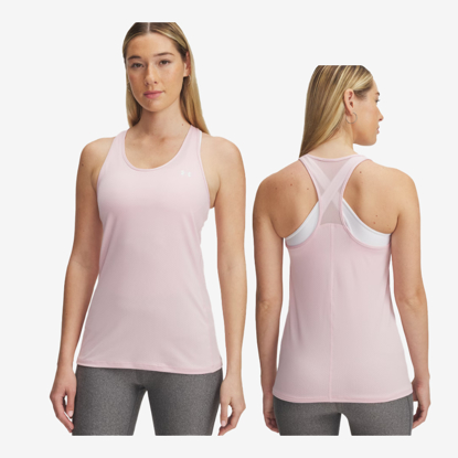 UNDER ARMOUR ž majica 1328962-647 HEATGEAR ARMOUR RACER TANK prime pink