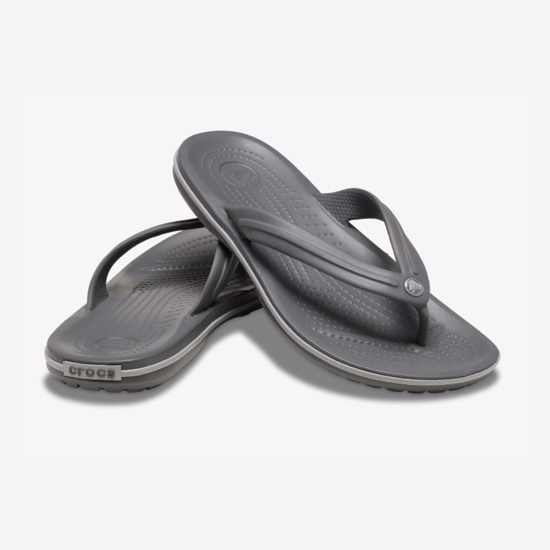 CROCS crocband flip  11033 slate grey smoke