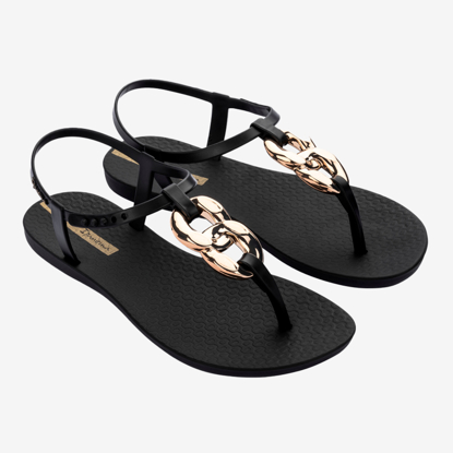 IPANEMA ž sandali 83701 BC837 CLASS CONNECT II DONNA black gold