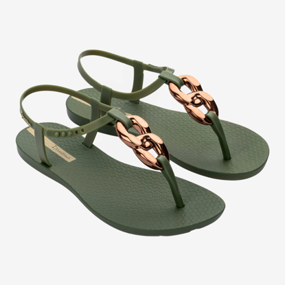 IPANEMA ž sandali 83701 BE494 CLASS CONNECT II DONNA green bronze