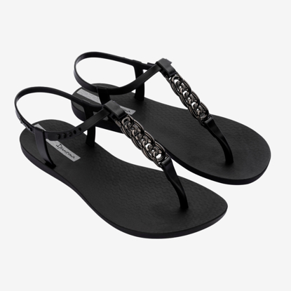 IPANEMA ž sandali 83692 BD624 CLASS CHAIN black d grey