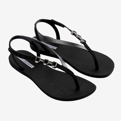 IPANEMA ž sandali 83654 BC725 SANDAL RIO DONNA black silver