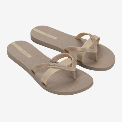 IPANEMA ž japonke 81805 BC801 KIREI FEM beige metallico